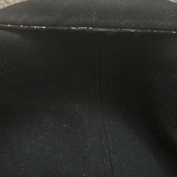 Jones New York Trench Coat Peplum Wool Blend size 12 - Picture 8 of 9